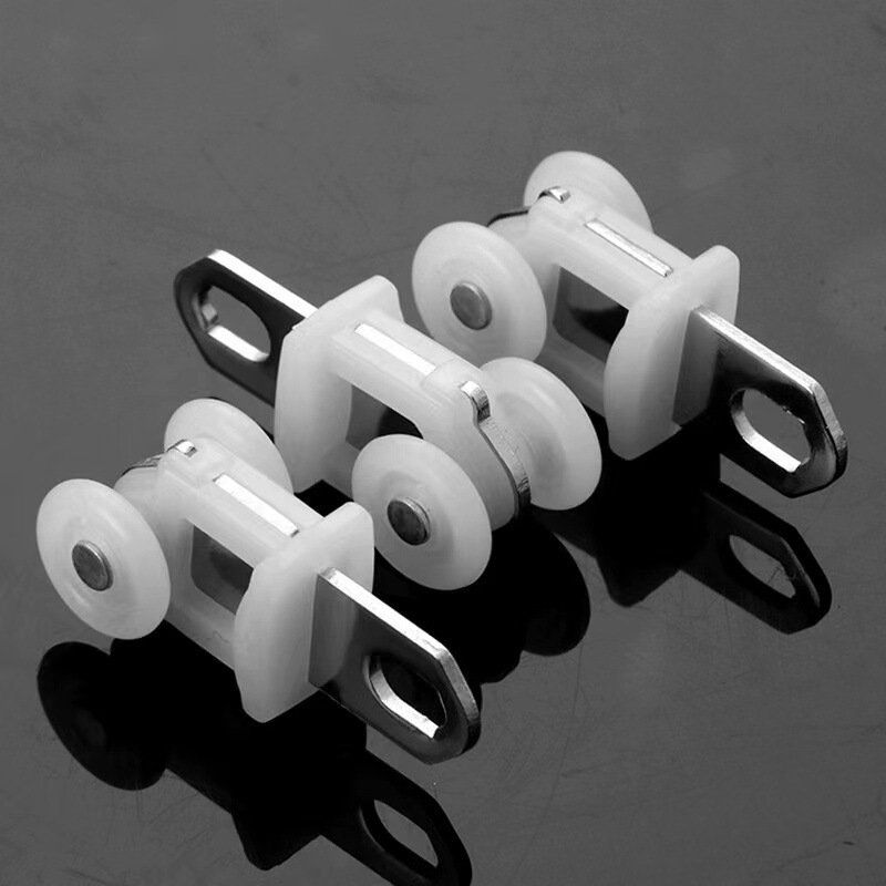 Curtain Pulley Electric Track Roller Smooth Silent Nano Wheel Sliding Car Stainless Steel Wheel Sliding Window Accessories Ball Wheel