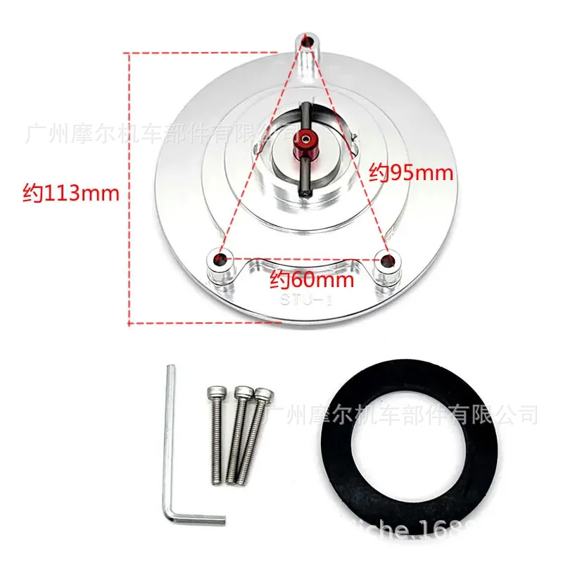 Instalación no destructiva simple para la cubierta del tanque de combustible CNC modificada de Honda CBR 600 F4 F3 F2