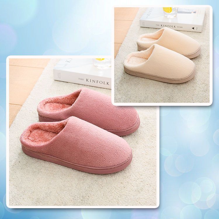 綿のスリッパを買って、女性の秋冬の家の室内の滑り止めの保温を買って、月子のカップルの毛のスリッパの男を厚くします。|undefined