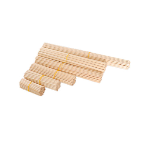 Round wooden stick DIY building model material small round rods birch wood round wood sticks small sticks Round wooden stick