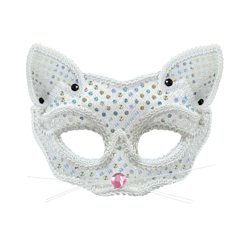 ハロウィンマスク インターネットセレブ 猫 魅惑的で魅力的な動物マスク 小道具 クロスボーダー|undefined