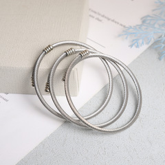 潘家スタイルdiyブレスレットステンレスの甘い親友のブレスレットに合わせてシンプルなブレスレットのアクセサリーメーカーの卸売りをします。