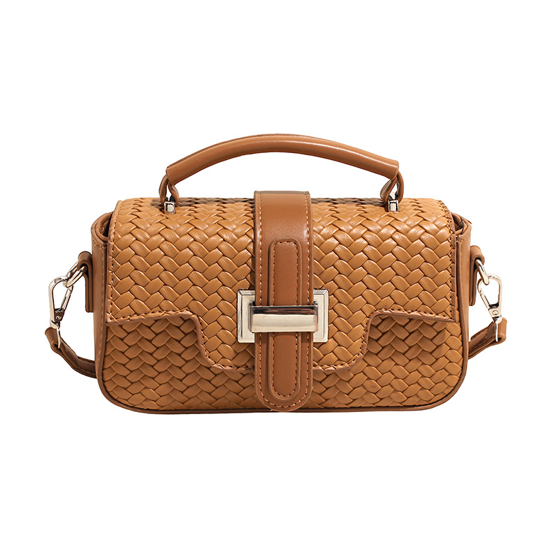 Casual coreano nicho tejido bolso de mano para mujeres 2026 nueva moda lujosa exquisita bolsa de mochila