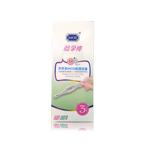David Pregnancy Test Stick 3 Pack Women's Early Pregnancy Detection Pregnancy Supplies Pregnancy Test Pen Pregnancy Test Pen Generation Wholesale