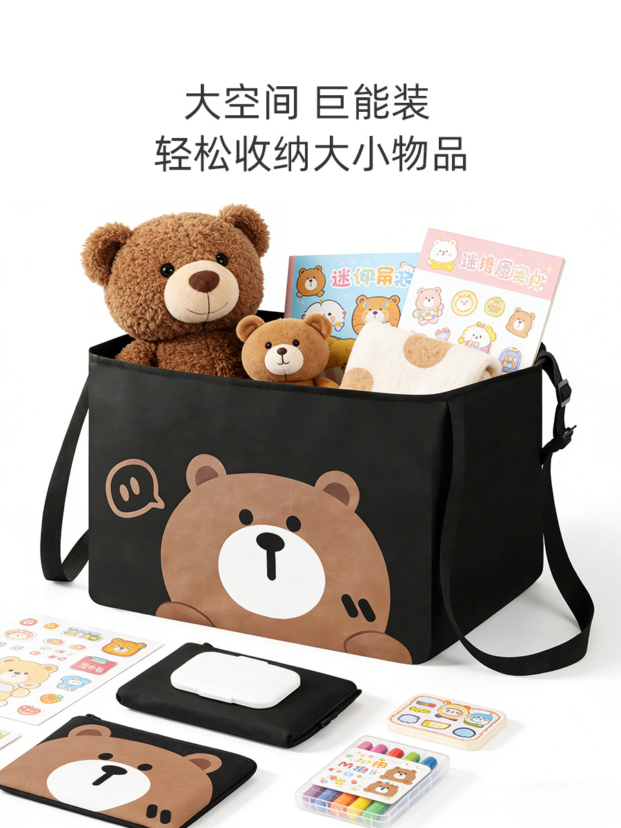 Car Storage Bag, Car Seat Hanging Bag, Supermarket Shopping Multi-Purpose Large Capacity Foldable Bag, Wholesale and Dropshipping Available