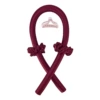Burgundy OPP bag (hair curling rod + 2 hair rings + large clips)