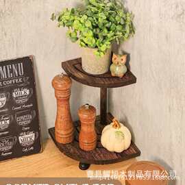 木质置物架洗手池肥皂底座茶盘茶桌小摆件茶道配件花盆绿植支架