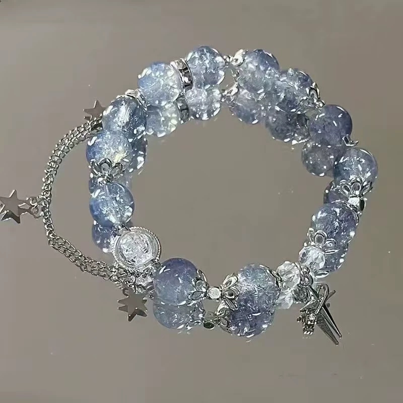 Браслет в китайском стиле с цветочным принтом Jewelry, 9 вариантов цвета, подарочная полураспорная комплектация