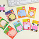 Korean stationery animal shape post-it notes cute creative Note Book cartoon N times student gift note