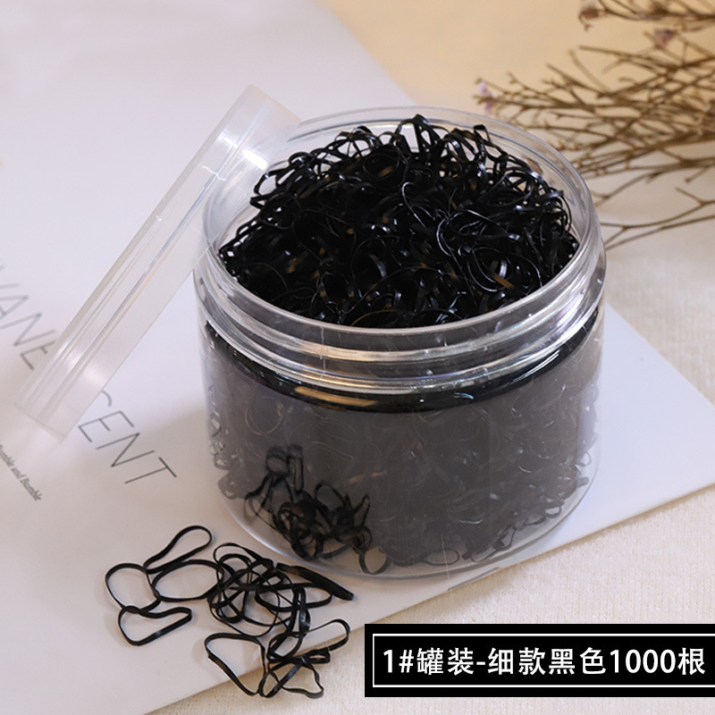 Banda de goma desechable para niños, el cabello del bebé no daña el cabello