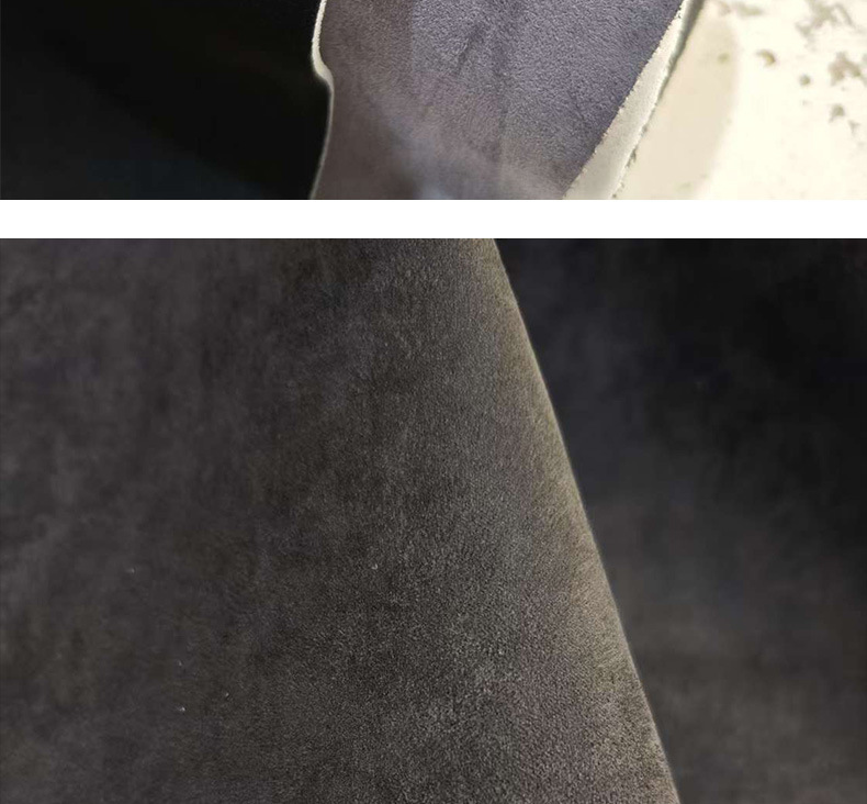 Cross-border 4mm self-adhesive suede car headliner fabric with sponge, suede car headliner fabric, suede leather