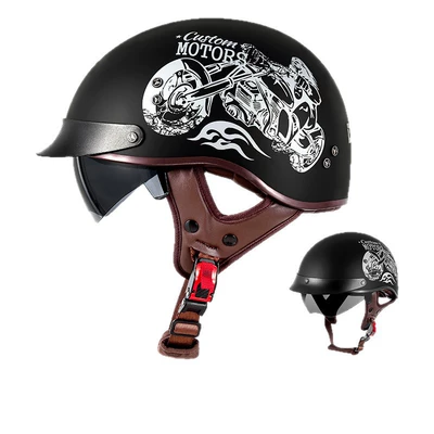 Motosiklet kaskı (dəbilqə) — Prince Scoop Helmet Summer Helmet