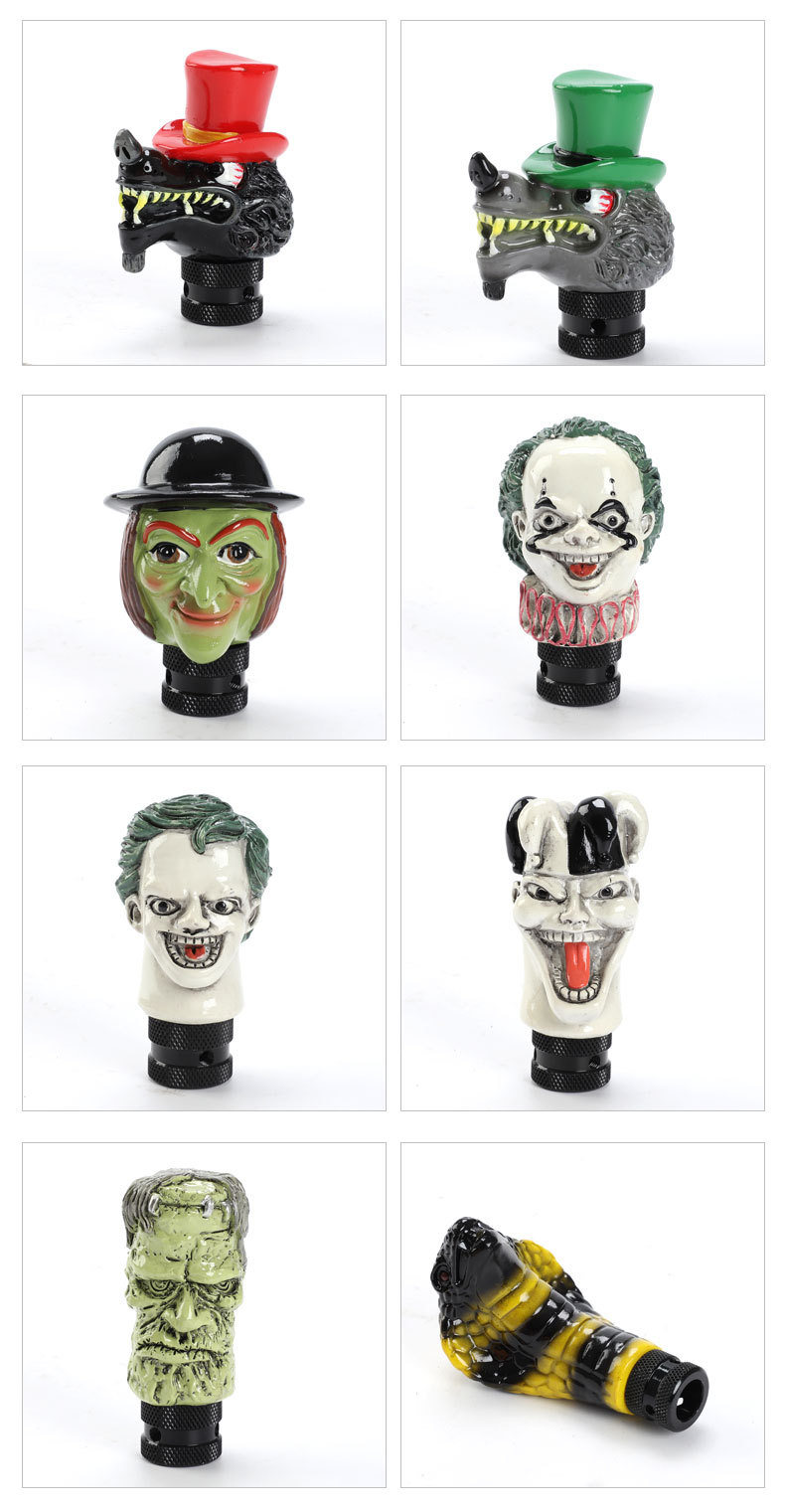 Car Modified Resin Gear Head Manual Model Funny Stylish Fashionable Gear Lever Universal Gear Head Gear Handle