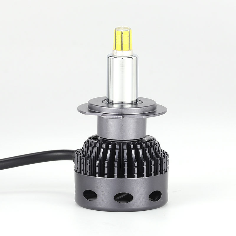 Faro LED de 360 Grados con Salida de Luz de 6 Lados, Bombilla D2h, Faro Láser para Automóvil, Lente Modificada, Luz para Automóvil, Faro Súper Brillante