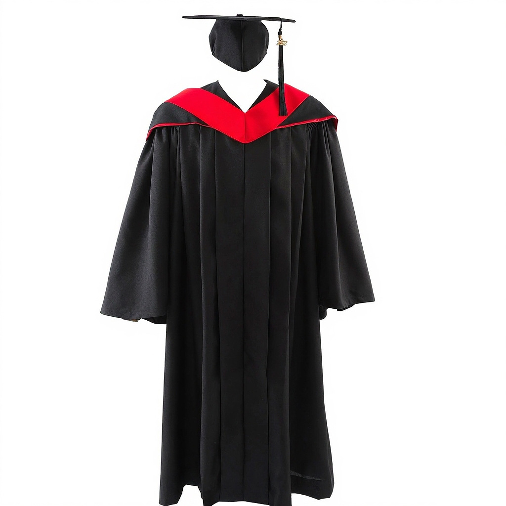 跨境美式成人本科学位服大学毕业服 大学毕业服套装学院毕业礼服