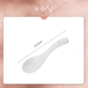 Pure white small spoons (pack of 2)