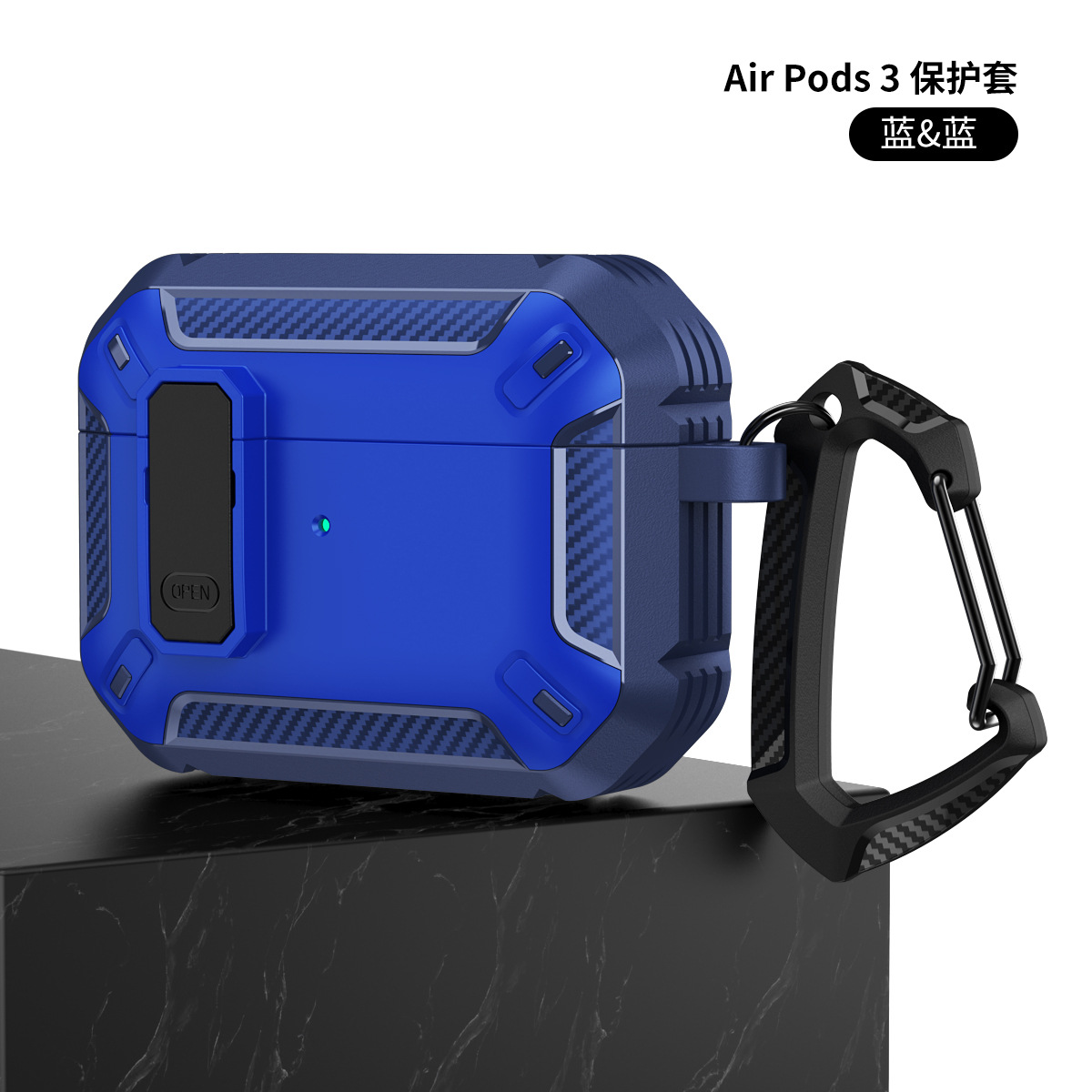Nuevo modelo de funda protectora para Airpods Pro 3, funda protectora para auriculares Apple de 4.ª generación, funda para auriculares Airpods 4 con interruptor