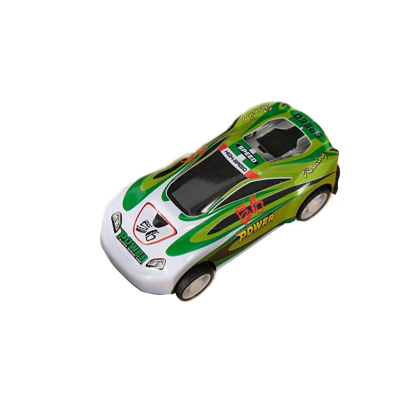 Modelo de carreras de simulación de juguete de coche de hojalata de 6,8 cm 1:64 mini aleación de vuelta a la fábrica de regalos de coche al por mayor