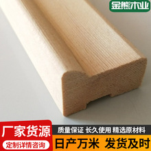 厂家供应批发定制实木国画油画画框内框条线条加工厂易于加工