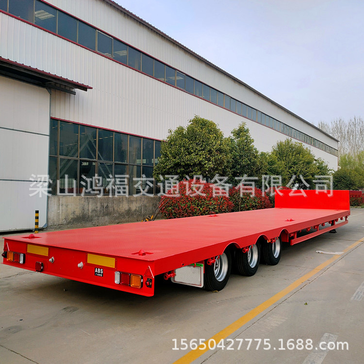 Export container low tablet semi -trailer semi -trailer semi…