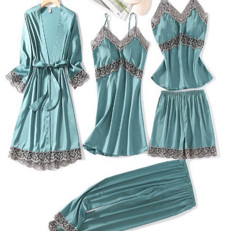 Set, autumn cute demi-season pijama, European style, plus size