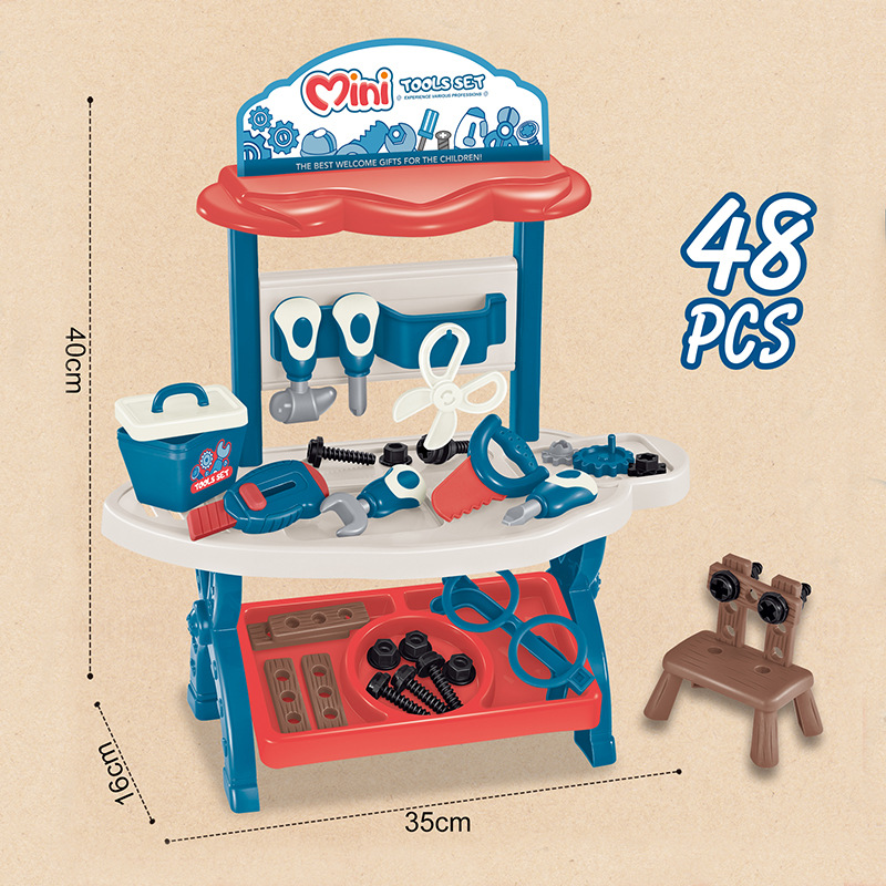 Transfronterizo de los nuevos niños juego de simulación de juguete casa traje bebé interactivo cocina herramienta accesorios color arcilla herramienta Mesa