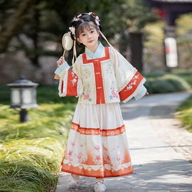 童汉服;舞台/表演服;马面裙