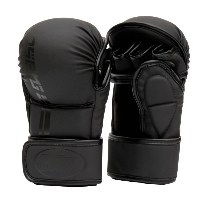 Professional Mma Boxing Gloves Kidsren's Thickeneded Boxing Peak Fighting Men's and Women's Sandbag Half-Finger Gloves for Adults Professional Mma Boxing Gloves Kidsren's Thickeneded Boxing Peak Fighting Men's and Women's Sandbag Half-Finger Gloves for Adults