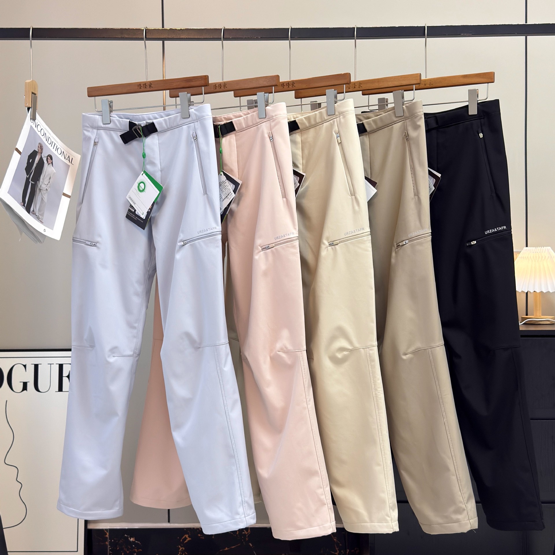 Couple Cargo Pants Women Autumn Winter Outdoor Windproof Water-Resistant Warm Sports Hiking Mountaineering Fleece Softshell Jacket Pants