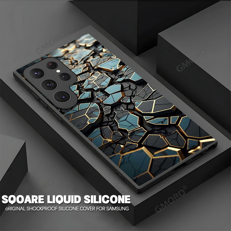 Marble Glass Mobile Phone Case Galaxy S24 Extreme Edition Protective Cover Samsung S21Fe High-End S22/23