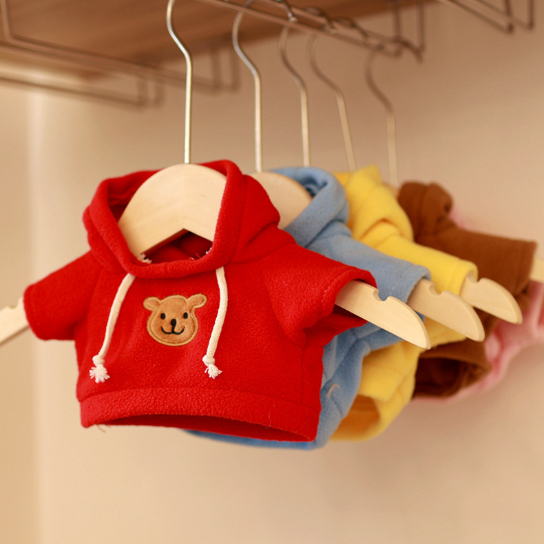 Хлопковая кукла, одежда, сменный свитер, плюшевая игрушка, 20см, с медвежатами, детская одежда, оптовые продажи