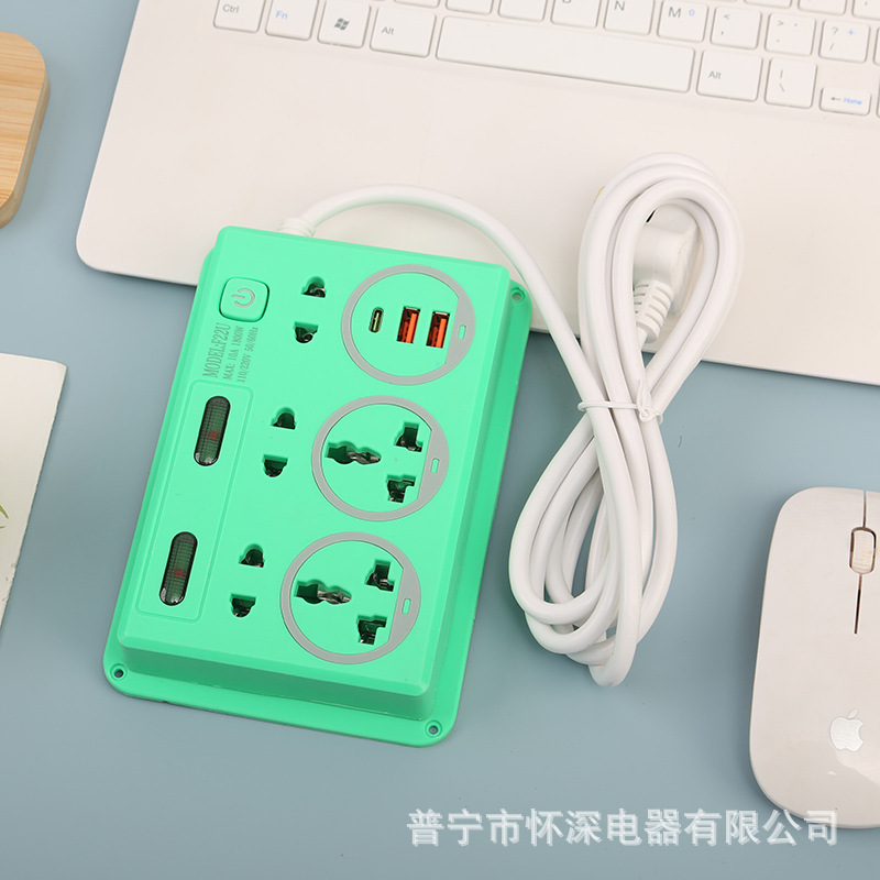 2USB + 1PD anillo gris concha amarilla concha de polvo concha turquesa concha multi orificio Eritrea Uganda Ruanda