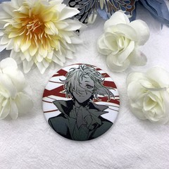 文豪野犬徽章 太宰 中原中也 芥川 中島敦 費奧多爾勳章吧唧馬口