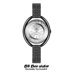 BS New Hot-Selling Watch Factory Direct Export Chain Watch Quicksand Time-Flipping Women's Watch Drop Shipping Available—FA1376