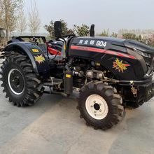 柴油四驱耕田机 可悬挂农具更换更方便 大型商用四轮拖拉机