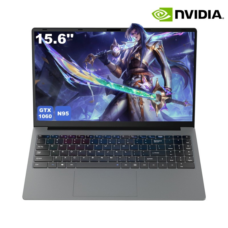 15.6inch N95 Business Laptop With Gtx1060 6g Independent Graphics...
