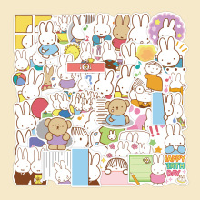 50���ɐۿ�ͨ�׷�MIFFY��ͯ��̿ɐۿ�ͨ�N����ˮ�����b�sticker