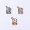 Metal accessory, pendant from pearl, chain with letters, English letters, factory direct supply