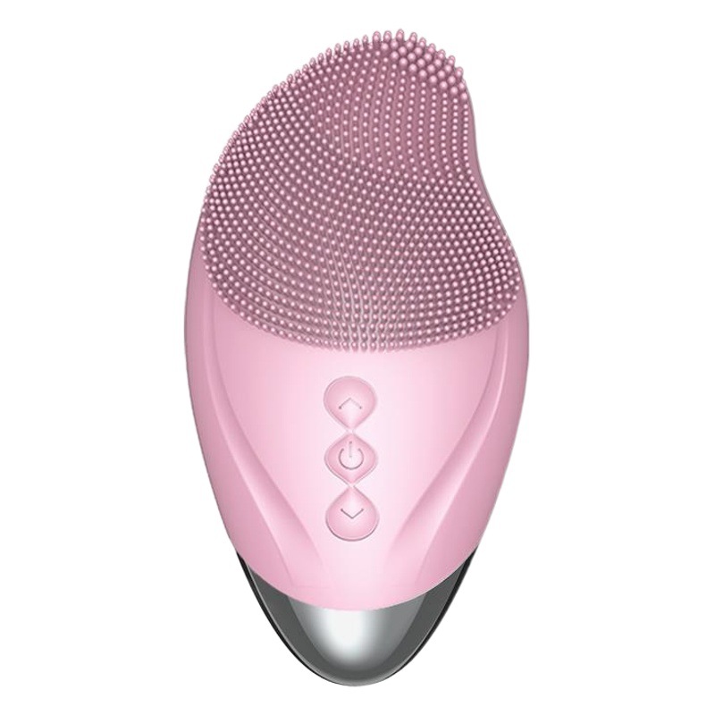 Electric Silicone Facial Cleanser Ultrasonic Massage Vibration Facial Cleanser Waterproof Household Rechargeable Facial Cleanser