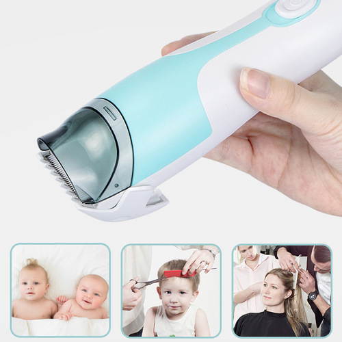 Baby Hair Clipper USB Charger Household Electric Shaver Children Baby Automatic Hair Vacuum