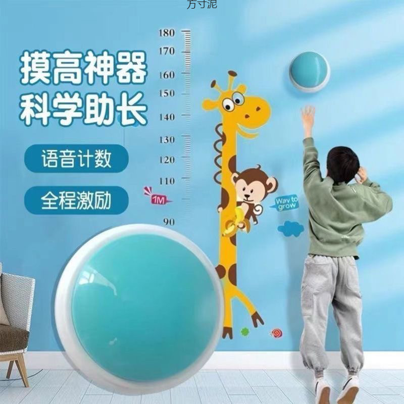语音摸高儿童拍拍乐宝宝长高训练器计数器助长弹跳跃高长个子批发