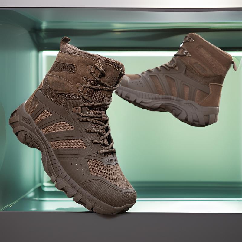 Amazon Cross-border tallas grandes botas tácticas al aire libre botas de entrenamiento para hombres botas de montaña al aire libre botas del desierto botas militares ventas directas de fábrica