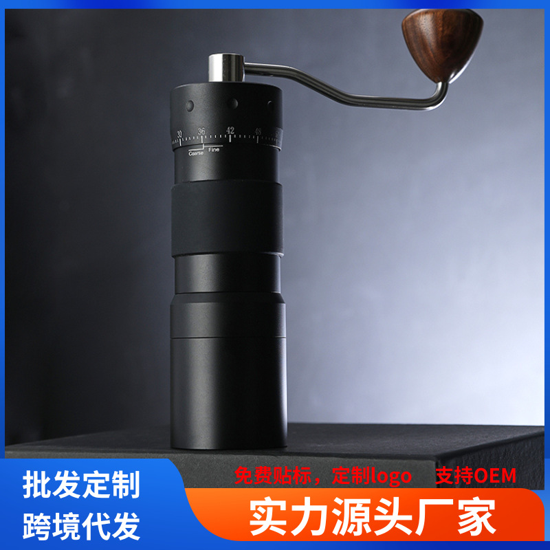 Hand-Cranked Coffee Grinder, Portable Manual Coffee Bean Grinder, Cross-Border Hot-Selling Item