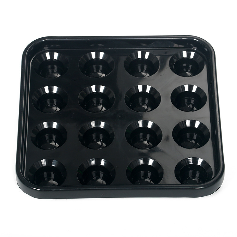 American/Chinese ball plate black