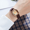 Fashionable retro brand swiss watch, waterproof belt, Korean style, simple and elegant design