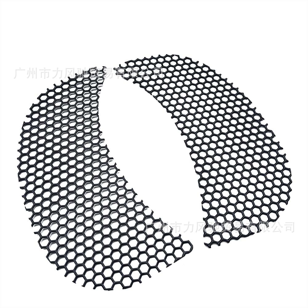 Aplicable a la modificación de la moto Harley-Davidson 15 - 23 años doble luz tipo panal ventana delantera rejilla de entrada de aire