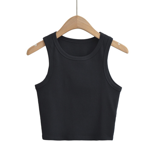 欧美ins弹力基础款工字背心女夏季新款修身显瘦百搭无袖上衣