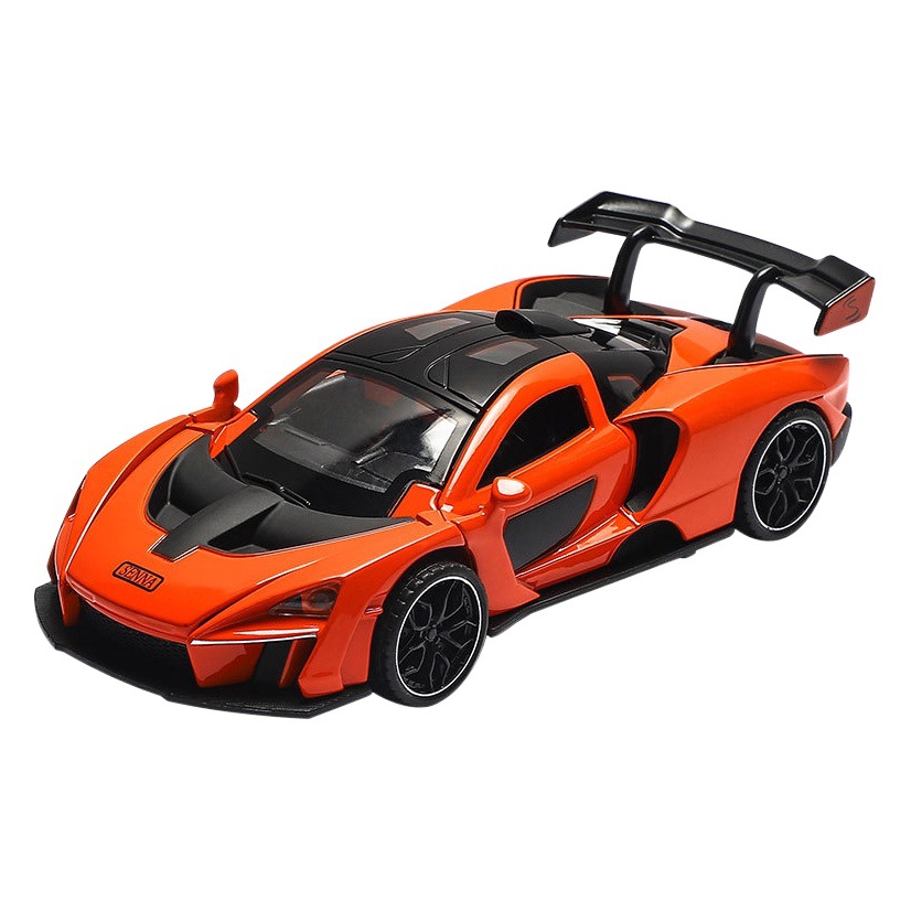 Modelo de Auto Deportivo McLaren 1:32 de Aleación con Luz y Sonido para Niños image 1