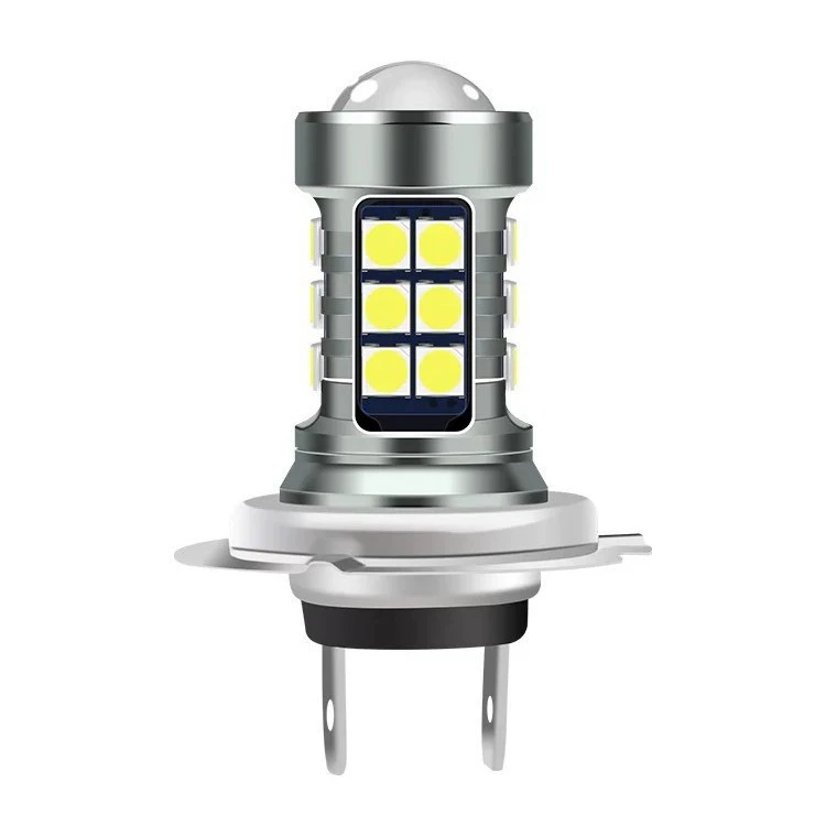 Светодиодная световая полосa Mot LED Mist Light H7 3030 21SMD 21W Высокий прямой свет Бортовой фонарь мотоцикла, горячие продажи