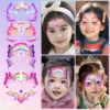 Z413 [Five Sets] Painted Paint on the forehead of Butterfly Fairy